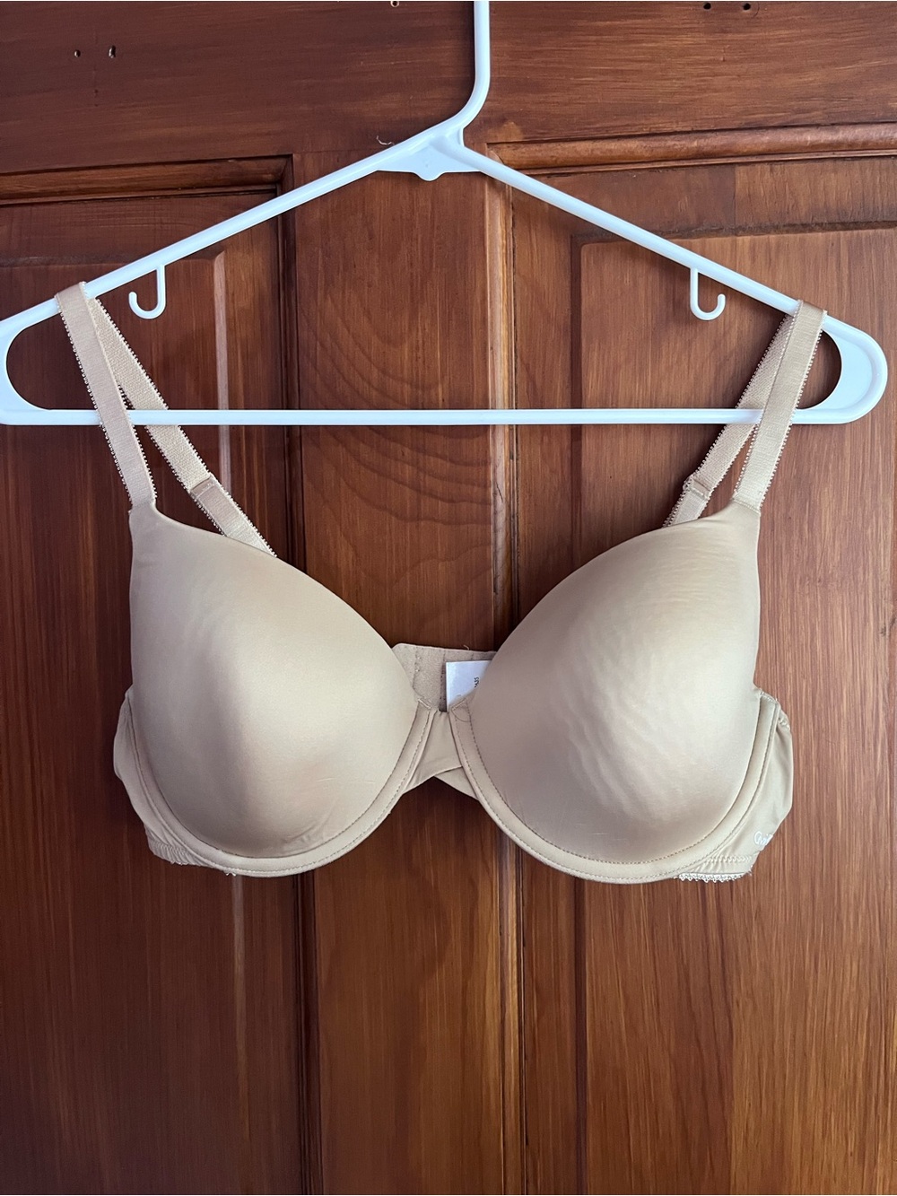 Calvin Klein Beige Seamless T-Shirt Bra
